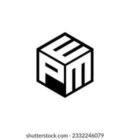 PME letter logo design in illustration. Vector logo, calligraphy designs for logo, Poster, Invitation, etc.