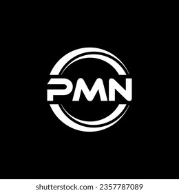 PMN Logo Design, Inspiration for a Unique Identity. Modern Elegance and Creative Design. Watermark Your Success with the Striking this Logo.