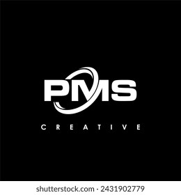 PMS Letter Initial Logo Design Template Vector Illustration