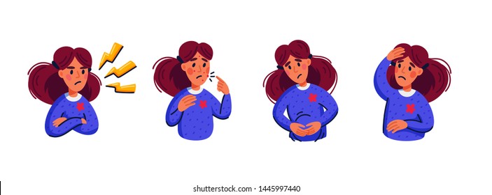 Women Mood Swings Stock Vectors Images Vector Art