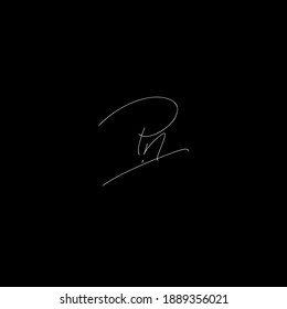 Logo manuscrito Pn para la identidad