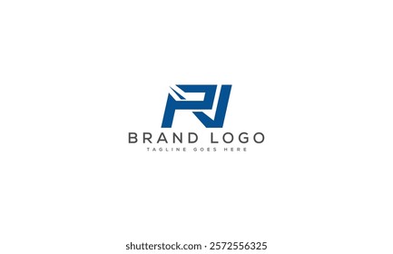 PN logo design vector template design for brand