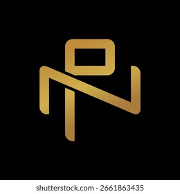 PN or NP monogram logos overlapping.