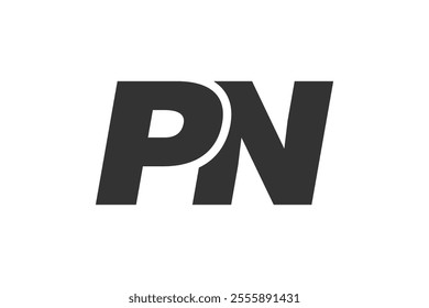 PN Techno Editable Font Logo For Corporate Branding. Bold, Futuristic Design With Unique Typographic Ideas. Minimal Custom Type And Dynamic Letter Variations For Promotion, Printing, And Book Titles