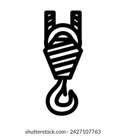 Pneumatische Rolle Bau Fahrzeug Linie Ikone Vektor. Pneumatische Rolle Bau Fahrzeug Zeichen. Isolierte Kontur Symbol schwarze Illustration