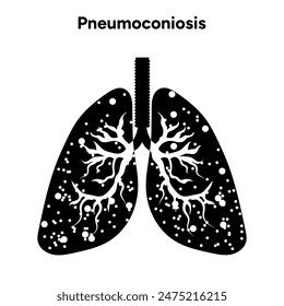 Pneumoconiosis, lung icon version problem