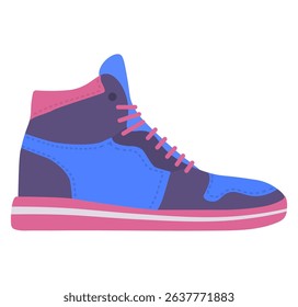 PNG apparel accessory with elegant bodywear and purple sneakers in clean design for running or active leisure lifestyle featuring textile detail and casual sportsman style