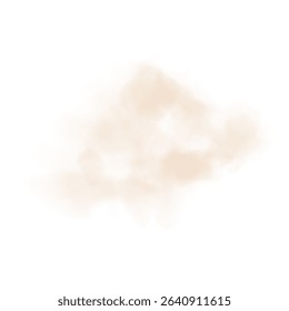 PNG Blowing Sand and Dust Wave with Light Particles for Storm, Dry Wind or Atmospheric Overlay Effect