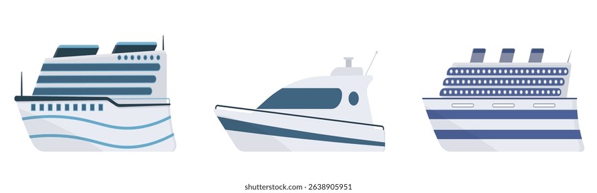 PNG boat in harbor with fresh fish symbol and cruiser illustration for fishing industry or seafood catch in marine transportation with traditional sail and ocean travel concept