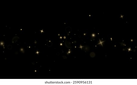 PNG Christmas dust overlay with glowing bokeh, confetti, and glitter texture. Perfect for festive designs, holiday cards, invitations, and banners. Features sparkling red dust for a magical effect.