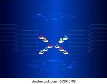 png file format icon,background illustration