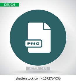 PNG file vector icon 10 eps icon. File for computer icon. vector icon file for phone