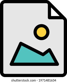 PNG file vector line colour icon