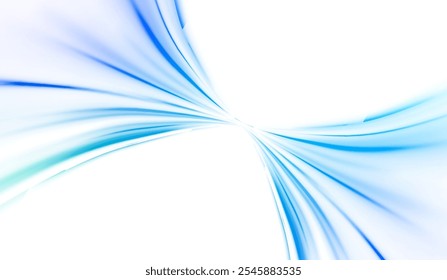 Png futuristic technological style. Png abstract background with speed lines. Neon color rays vector abstract background. The light lines of the road a blue light background creating of movement