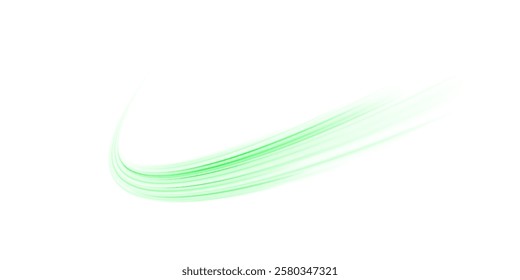 Png futuristic technological style. Png abstract background with speed lines. Neon color rays vector abstract background. The light lines of the road a blue light background creating of movement