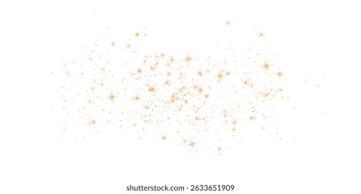 PNG Gold Dust Burst with Glowing Light and Magical Flare on Transparent Background for Luxury Celebration and Festive Effects