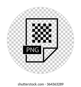 png icon  - black vector icon