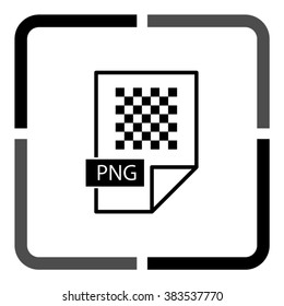 png icon  - black vector icon