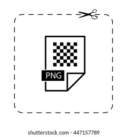 png icon  - black vector icon
