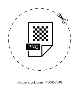 png icon  - black vector icon