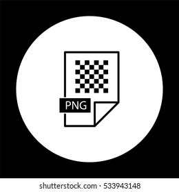 png icon -  black vector icon
