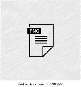 png icon -  black vector icon