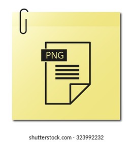 png icon - vector icon