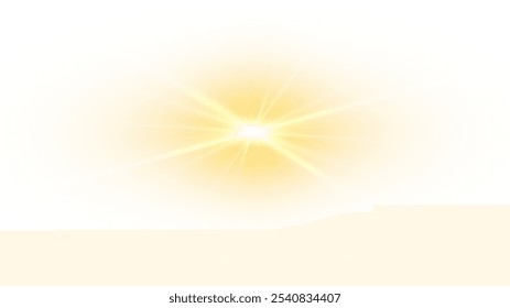 
Png efeito de luz sobre um fundo branco. Brilho Png da estrela de destaque brilha. Png luz de estádio de cor amarelo. Luz solar, iluminação Spot com inserções estroboscópicas. Chama a atenção com uma estrela.	