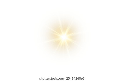 
Png efeito de luz sobre um fundo branco. Brilho Png da estrela de destaque brilha. Png luz de estádio de cor amarelo. Luz solar, iluminação Spot com inserções estroboscópicas. Chama a atenção com uma estrela.	