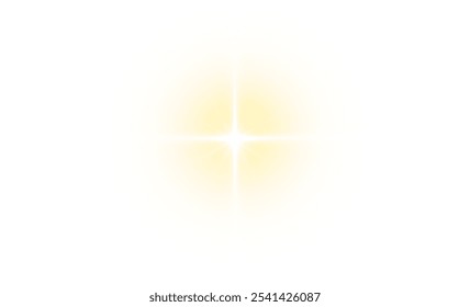 
Efecto de luz PNG sobre un fondo blanco. Png brillo de las estrellas brillantes. Iluminación del estadio de color amarillo Png. Luz solar, iluminación puntual con inserciones estroboscópicas. Llama la atención con una estrella.	