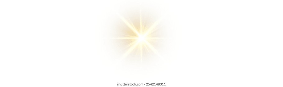 
Png efeito de luz sobre um fundo branco. Brilho Png da estrela de destaque brilha. Png luz de estádio de cor amarelo. Luz solar, iluminação Spot com inserções estroboscópicas. Chama a atenção com uma estrela.	