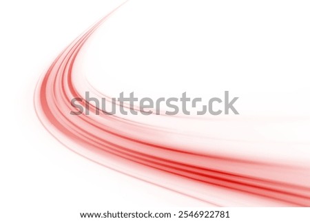 Png neon rays vector abstract background. Red Futuristic technological style. Png Abstract background with speed lines. Vector illustration. Futuristic. The light lines of the road are red