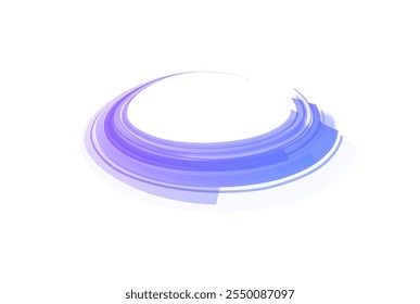 Png neon stripes in the form of drill, turns and swirl. Png speed of light concept background. Abstract background rotational border lines.