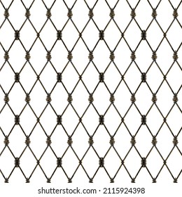 Png Patterns Iron Wire Diamond Shape With Little Rust