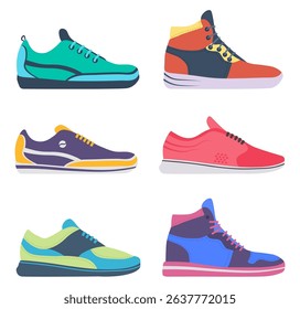 PNG sneakers illustration in vibrant purple color with athletic design for casual fashion and urban lifestyle including shoelaces detail and trendy sportswear for walking or gym wear
