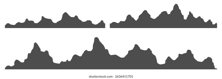 PNG snow peak with extreme mountain climbing elements and cartoon hills for tourism or camping trip in flat vector background with geology and adventure detail