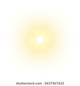 Png spotlight spark. Sunlight, Sun, Shiny stars, glowing sparks. Png yellow light effect reflections.