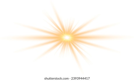PNG sunlight special lens flare light effect. Stock royalty free.	