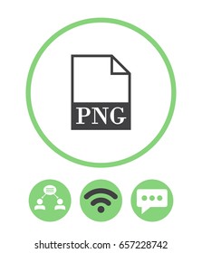 PNG, teamwork, wireless and speech bubble vector icon.