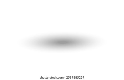 Png transparent shadows. Shadow strips. Realistic shadow effect on a transparent background. Different shapes, page separation vectors. Round and oval, square, rectangular shadows. Vector illustrat