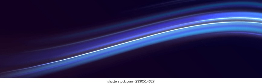 PNG vector light pink and purple lines swirling in a spiral. Neon blurred circles in motion. Vector vortex wake effect. Abstract blue magic energy waves. Electric swirl lines, neon light effect. 