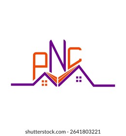 PNL Real State logo design, PNL simple and modern logo. PNL luxurious alphabet design  