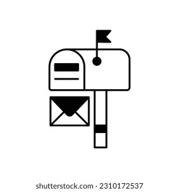 Cuadro de diálogo Icono de vector de glifo que puede editar o modificar fácilmente

