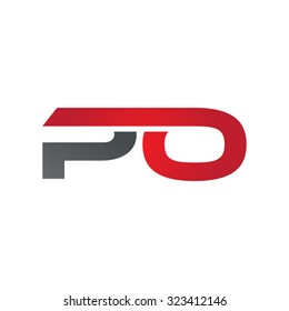 PO Company Linked Letter Logo