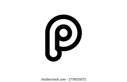 po line vector logo illustration syimbol