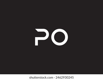 po logo desing and monogram logo