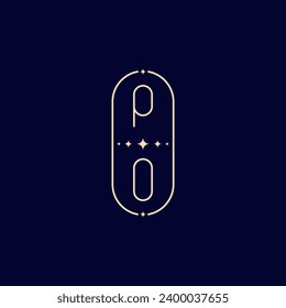 EO Hochzeit ist ein Monogramm mit hochwertigem professionellem Design, das gut in allen Printmedien drucken wird