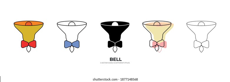 Pockard bell vector type icon