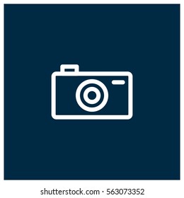 Pocket camera vector icon