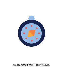 pocket compass Colored Filled icon